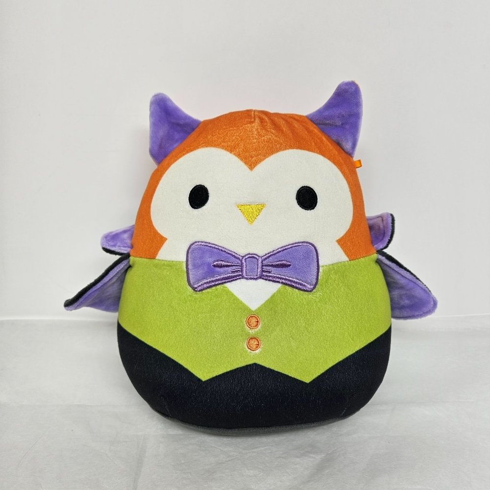 Kellytoy Squishmallow Ellette The Vampire Owl 9 inch Plush Stuffed Toy 2022